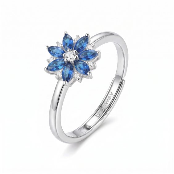 Anillo Brosway Mujer FANCY - FREEDOM BLUE in Plata FFB141 - FFB141